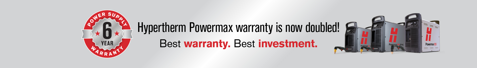Power supply 6 year warranty