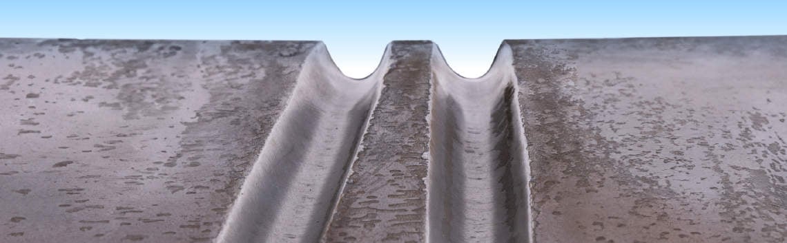 plasma gouging produces cleaner edges, resulting in minimal rework