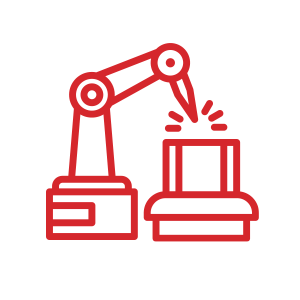 Robotic cutting icon