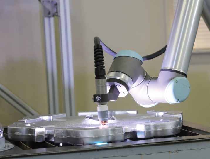 Cobot plasma cutting